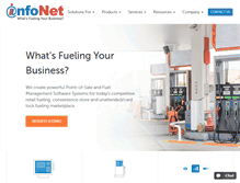 Tablet Screenshot of infonet-tech.com